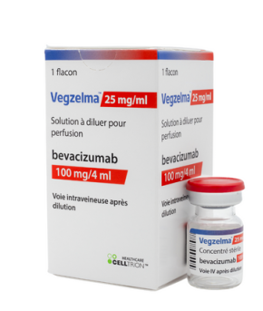 Vegzelma® (bevacizumab) 25 mg/ml Présentation en 100 mg/4 ml