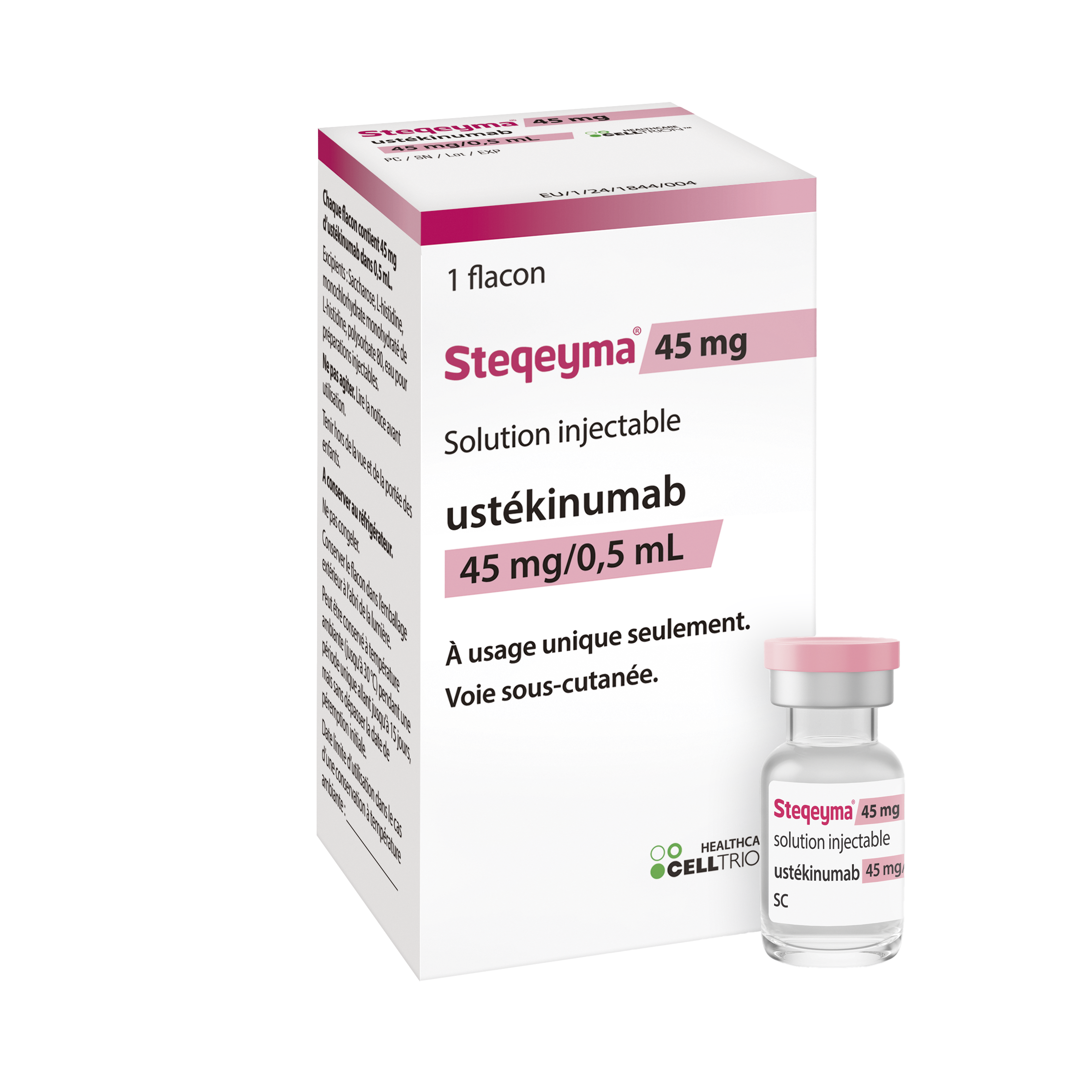Steqeyma® (ustékinumab) 45mg
